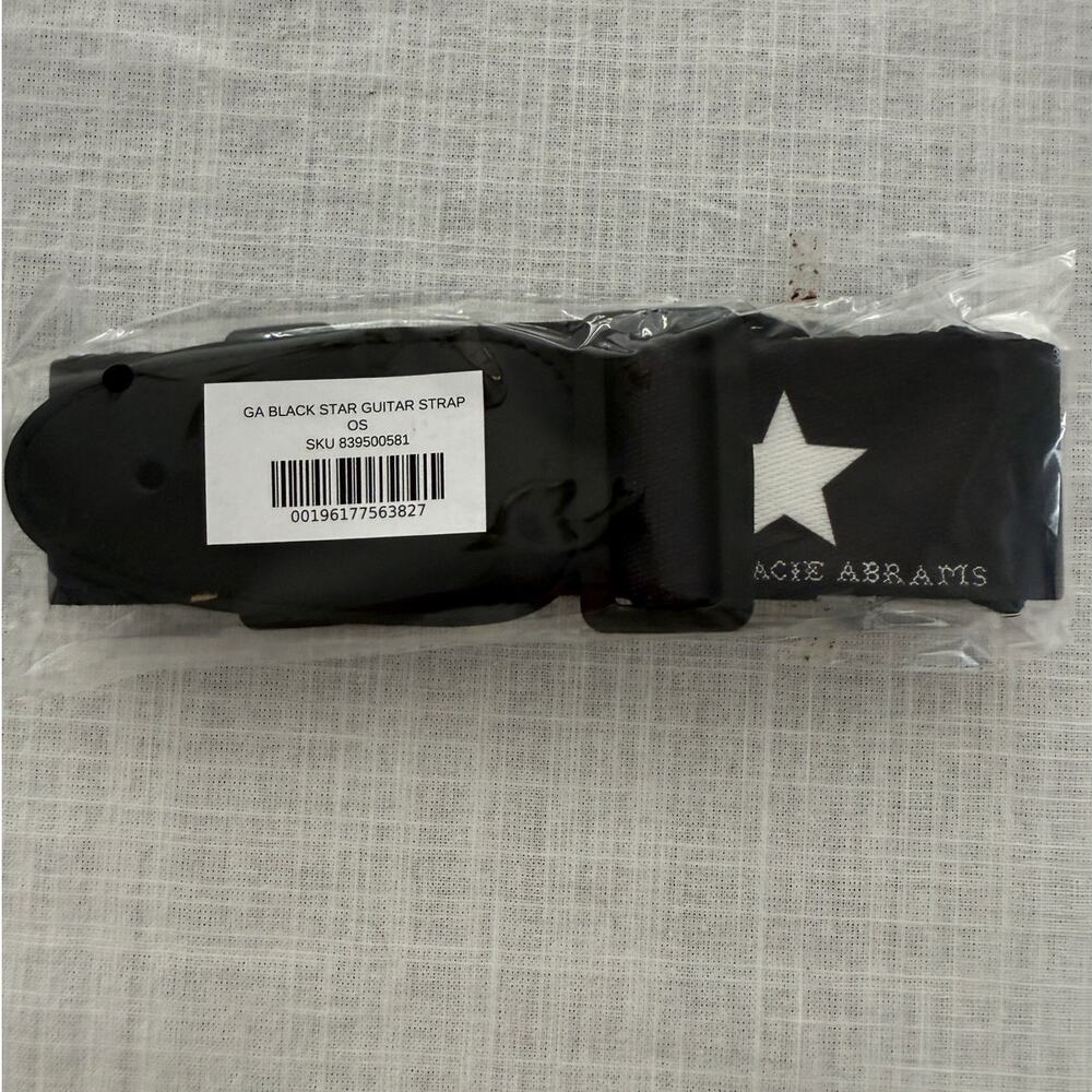 Gracie Abrams NWT | Star Repeat Adjustable Guitar Strap Strings Instruments